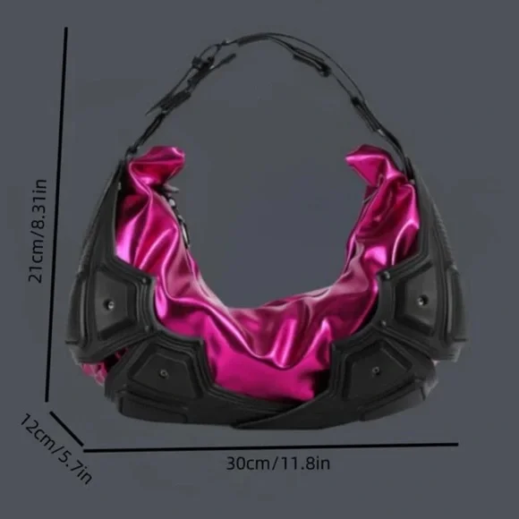 Y2K Futuristic Grunge Style Bag - Picture 2 of 5